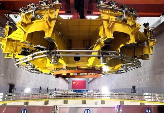 左右開“工”，三峽電站兩臺下機架同日回裝