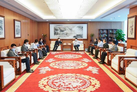 華能集團有限公司總經(jīng)理、黨組副書記鄧建玲會見電力規(guī)劃設(shè)計總院院長杜忠明