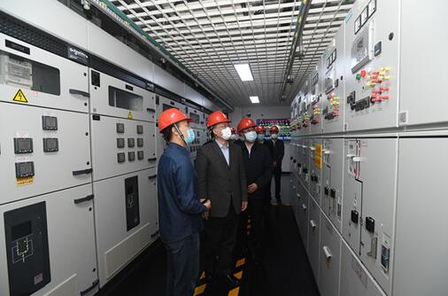 毛偉明董事長、辛保安總經(jīng)理赴國網(wǎng)北京電力督導(dǎo)檢查全國兩會(huì)供電保障工作