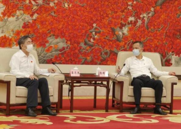 晏志勇、丁焰章拜會(huì)廣東省委常委、廣州市委書(shū)記張碩輔