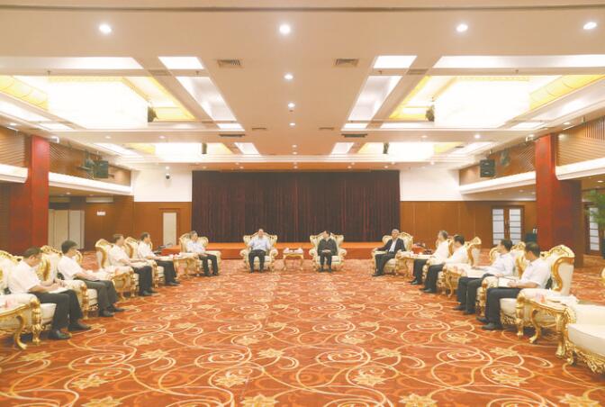 河南省委書記王國生、省長尹弘會見國家電網(wǎng)董事長、黨組書記毛偉明