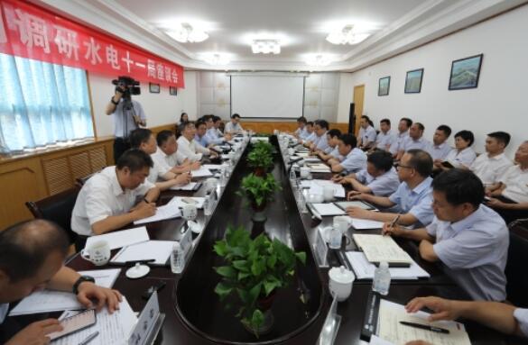 中國電建集團公司黨委書記、董事長晏志勇到水電十一局調研