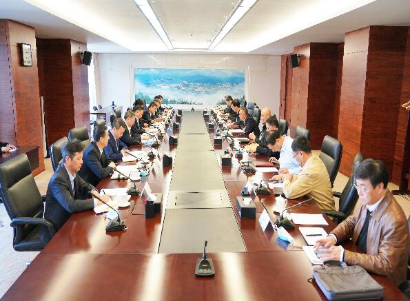 中國能建黨委書記、董事長宋海良拜會三峽集團(tuán)董事長雷鳴山