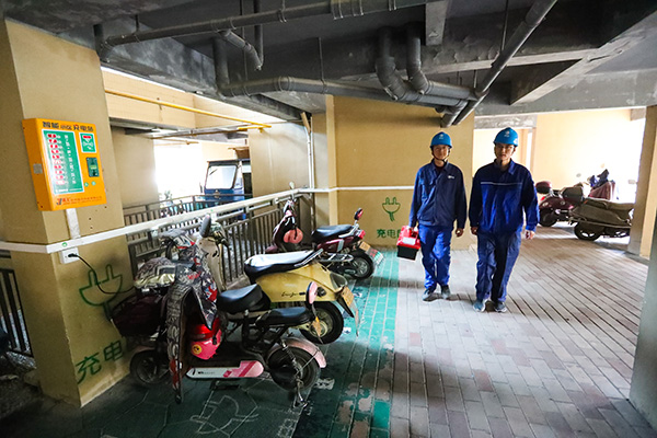 “小電驢”充電更安全了！寧?？h24393個(gè)充電接口完成升級(jí)改造