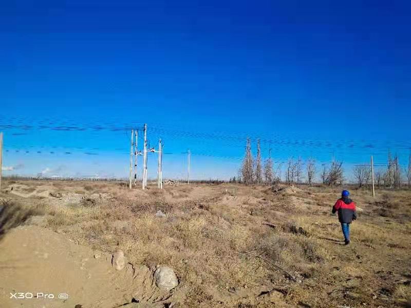 烏海電業(yè)局農電處千里山農電所：加強巡線，確保冬季電網(wǎng)安全