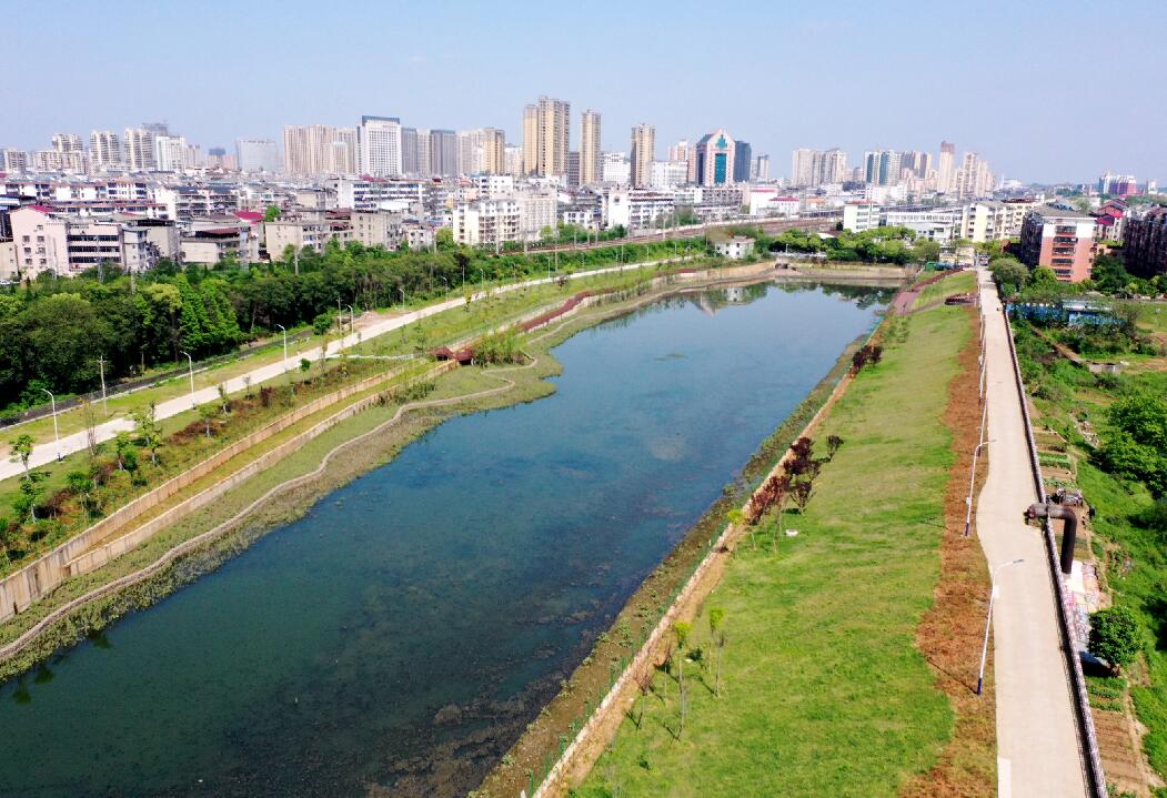 江西鷹潭這個水環(huán)境治理項目，很美！