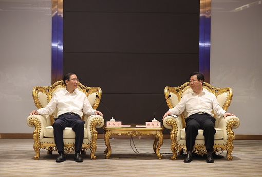 國家電網(wǎng)董事長、黨組書記辛保安拜會河南省委書記樓陽生、省長王凱
