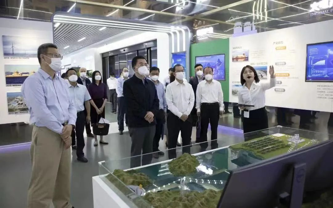國(guó)務(wù)院國(guó)資委黨委委員、副主任翁杰明到國(guó)家電投督導(dǎo)工作