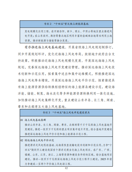 發(fā)改委、能源局等九部委聯(lián)合印發(fā)發(fā)布“十四五”可再生能源規(guī)劃！