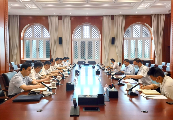 丁焰章拜訪國家能源局黨組書記、局長章建華