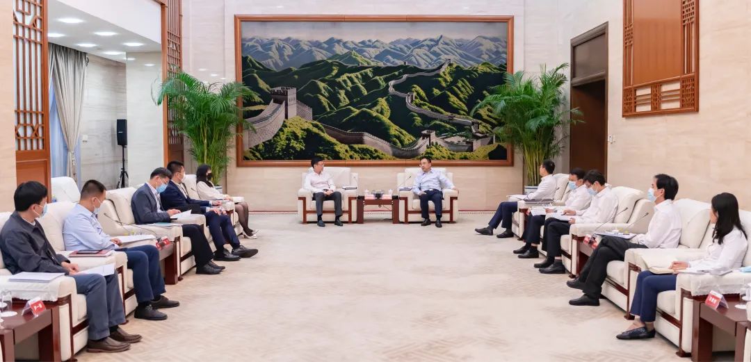 鄒磊會(huì)見北京市西城區(qū)委副書記、代區(qū)長(zhǎng)劉東偉