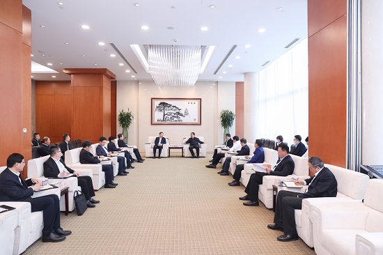 華能集團有限公司總經(jīng)理、黨組副書記鄧建玲會見淄博市委書記馬曉磊