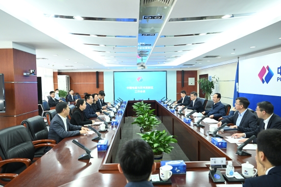 中國電建黨委書記、董事長丁焰章會見蘇州高新區(qū)黨工委書記毛偉