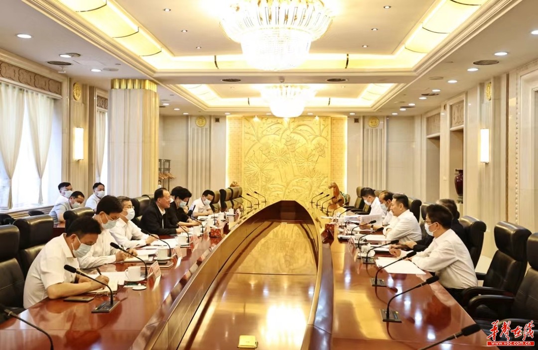 湖南省政府在京與交通運(yùn)輸部、國家能源局、中國中車舉行工作會談
