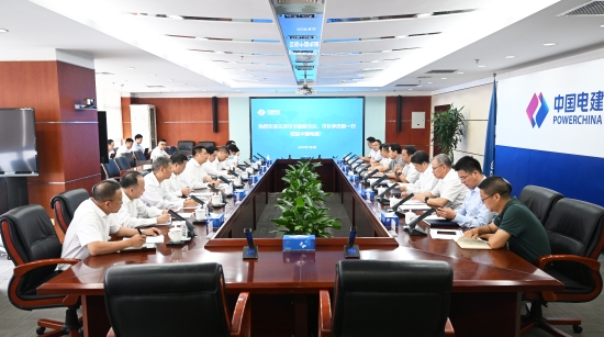 中國電建黨委常委、副總經理劉源會見云浮市委副書記、市長李慶新