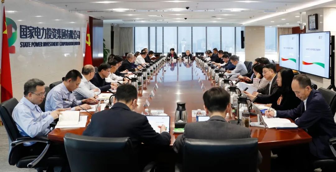 國家電投黨組傳達學(xué)習(xí)習(xí)近平總書記近期重要講話精神