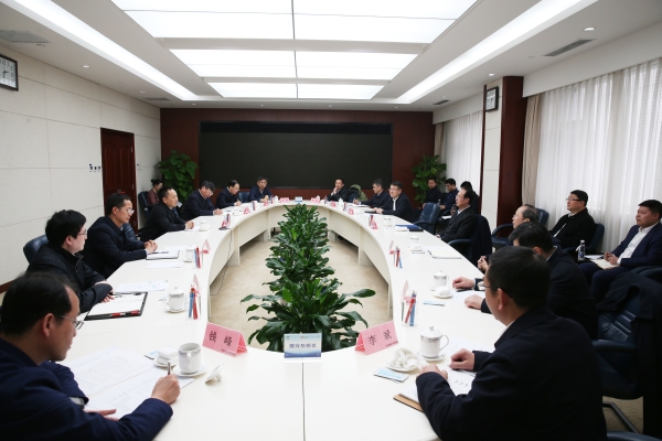 中國電建黨委書記、董事長丁焰章拜會水利部黨組書記、部長李國英