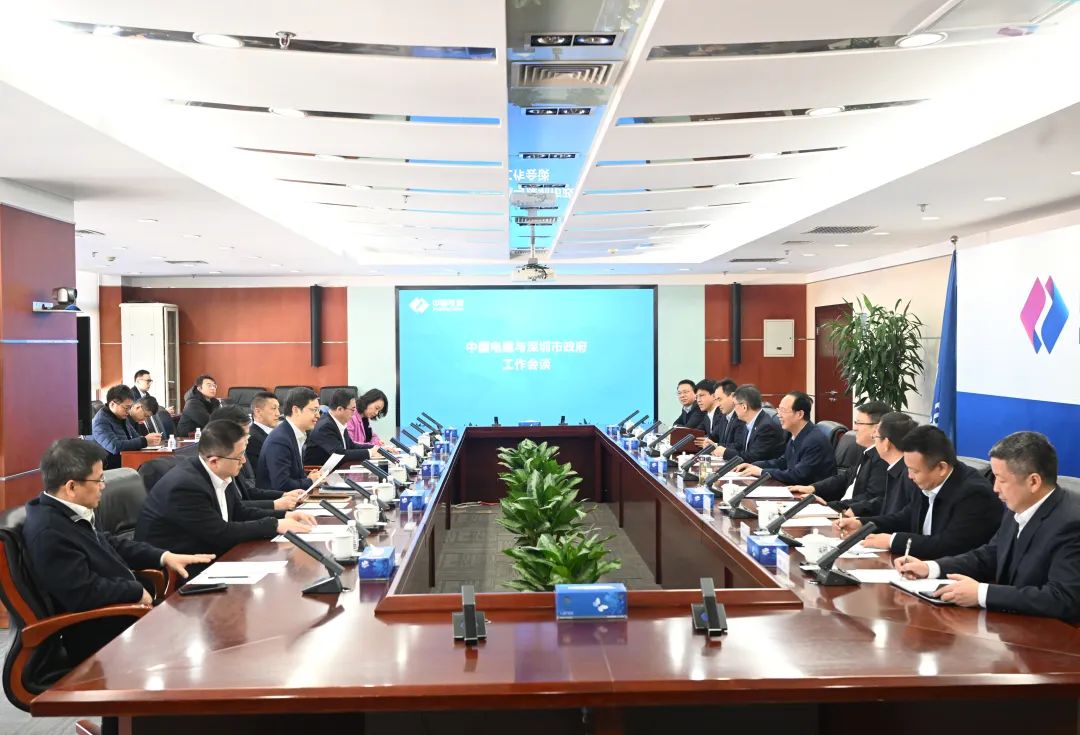 中國電建黨委書記、董事長丁焰章會見深圳市副市長張禮衛(wèi)