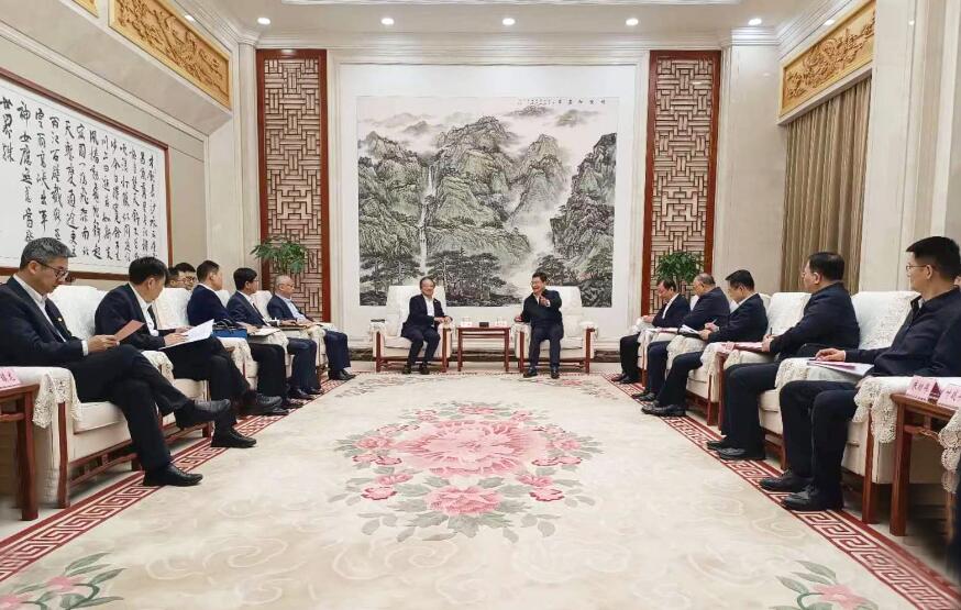 吳云拜會湖北省政府副省長、黨組成員盛閱春