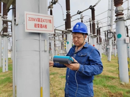 監(jiān)督檢查隱患電桿，全力保障電力安全