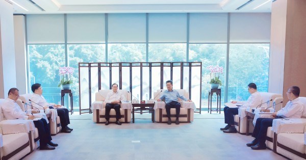 華電集團(tuán)黨組書記、董事長江毅會見廣東省委常委、廣州市委書記郭永航