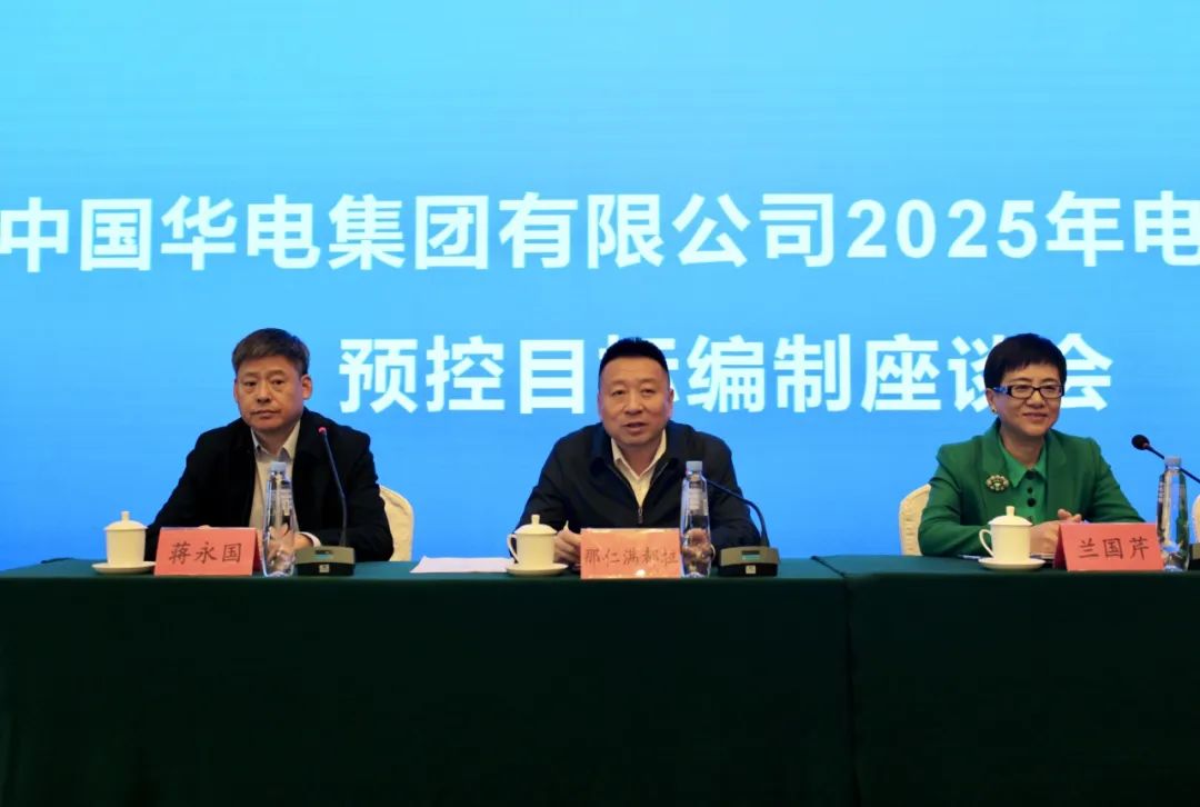 華能集團(tuán)2025年電、熱量預(yù)控目標(biāo)編制座談會(huì)在呼和浩特召開(kāi)