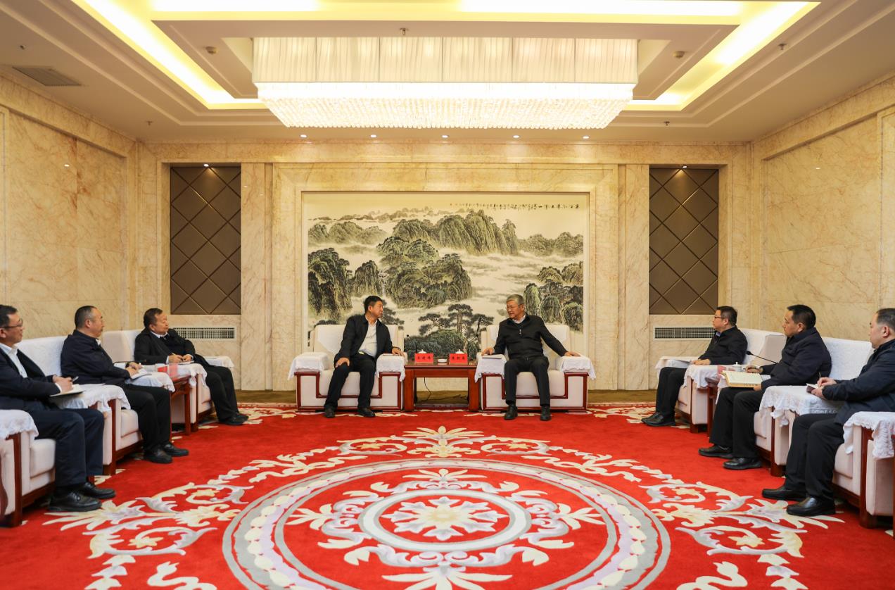 大唐甘肅公司黨委書記、董事長王建偉拜會(huì)隴南市委書記張柯兵、市長劉永革